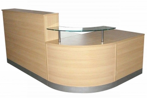 Entree Curved Reception Desk