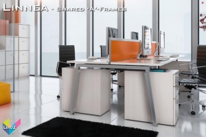 Linnea Office Bench Desks 02 - Linnea Bench Desking