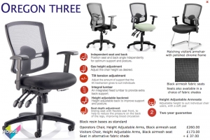 Operator Mesh Seating 08 - Oregon Three Operator Mesh Seating