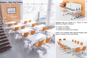 Reconfigurable Modular Conference and Meeting Tables