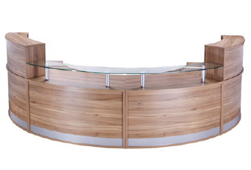 Curved Reception Desk