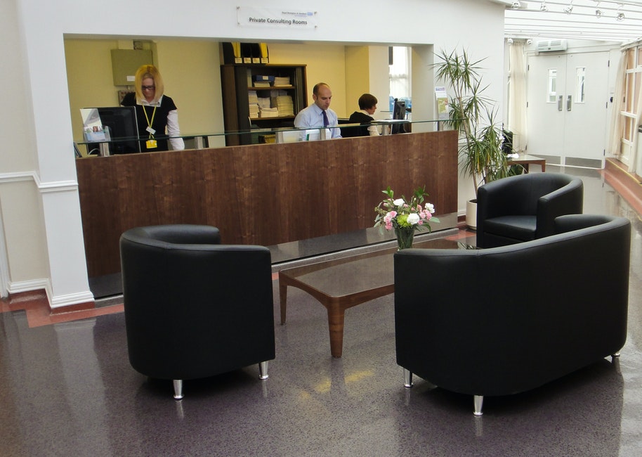 Traditional Reception Desk